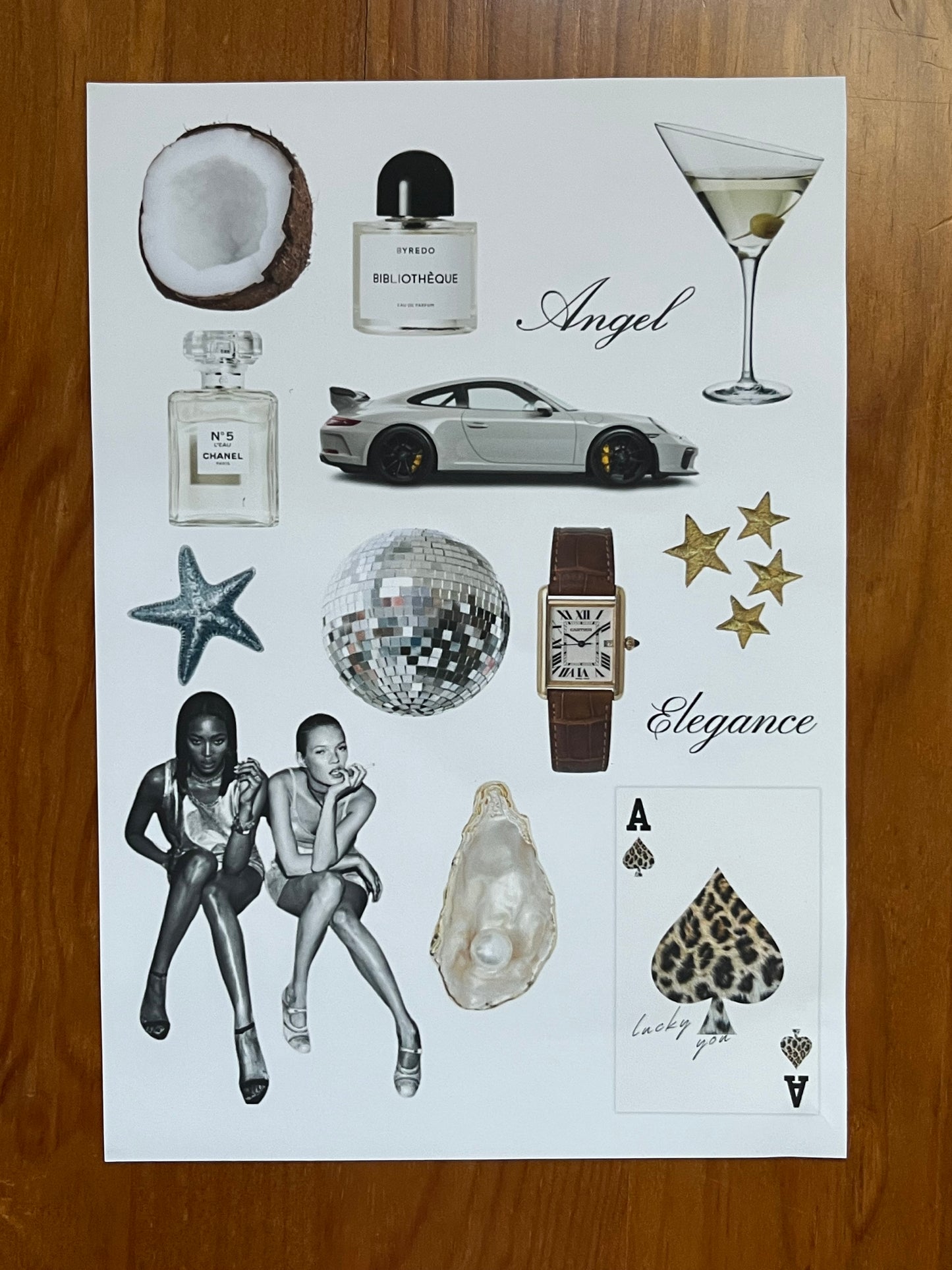 velvet icon sticker sheet